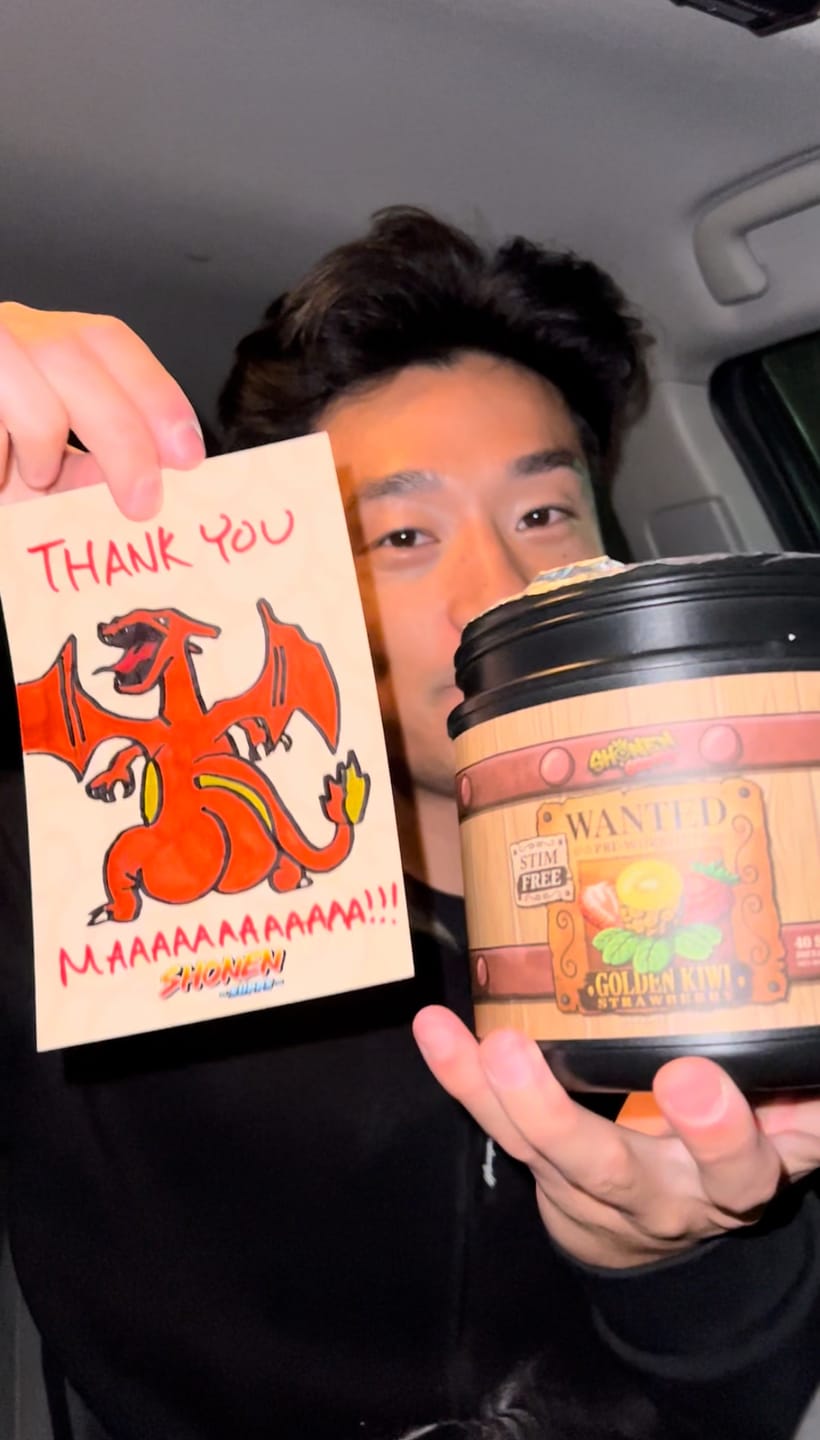 Customer photo review of WANTED Stim-Free Pre-Workout
