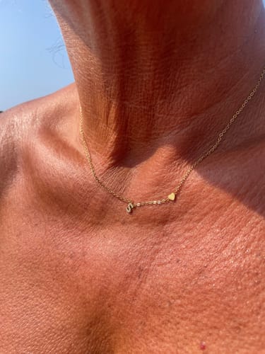 Customer photo review of Collana letter love