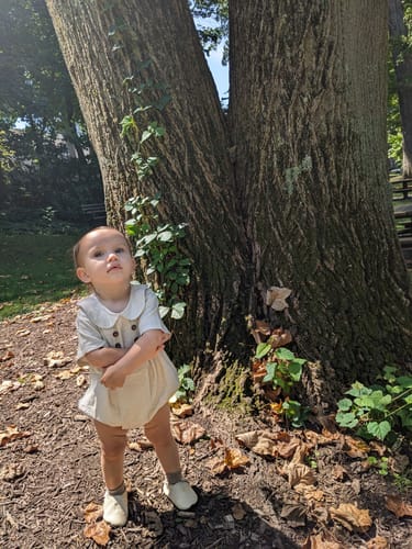Customer photo review of Peter Pan Euro Romper