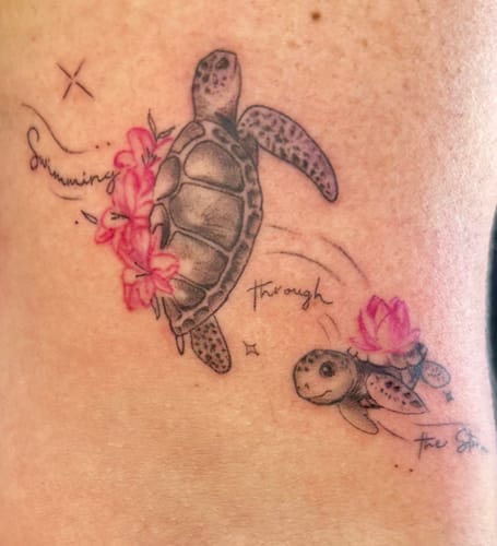 Customer photo review of XL Signature Tattoo Numbing Cream