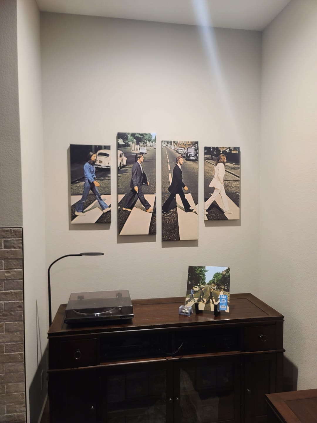 Customer photo review of Abbey Road Wall Art
