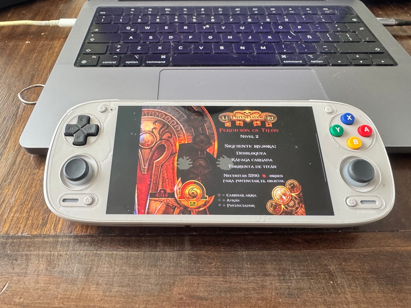 Customer photo review of Consola Retro Retroid Pocket 5