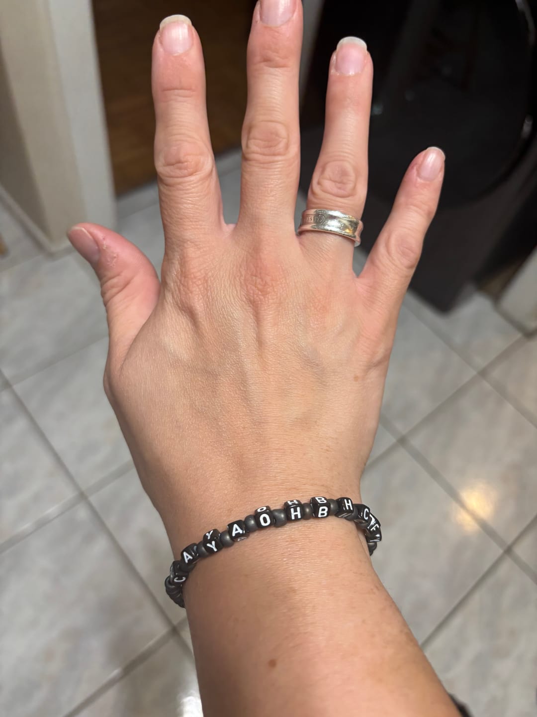 Customer photo review of Cast all your anxiety on Him because He cares for you VERSELET®