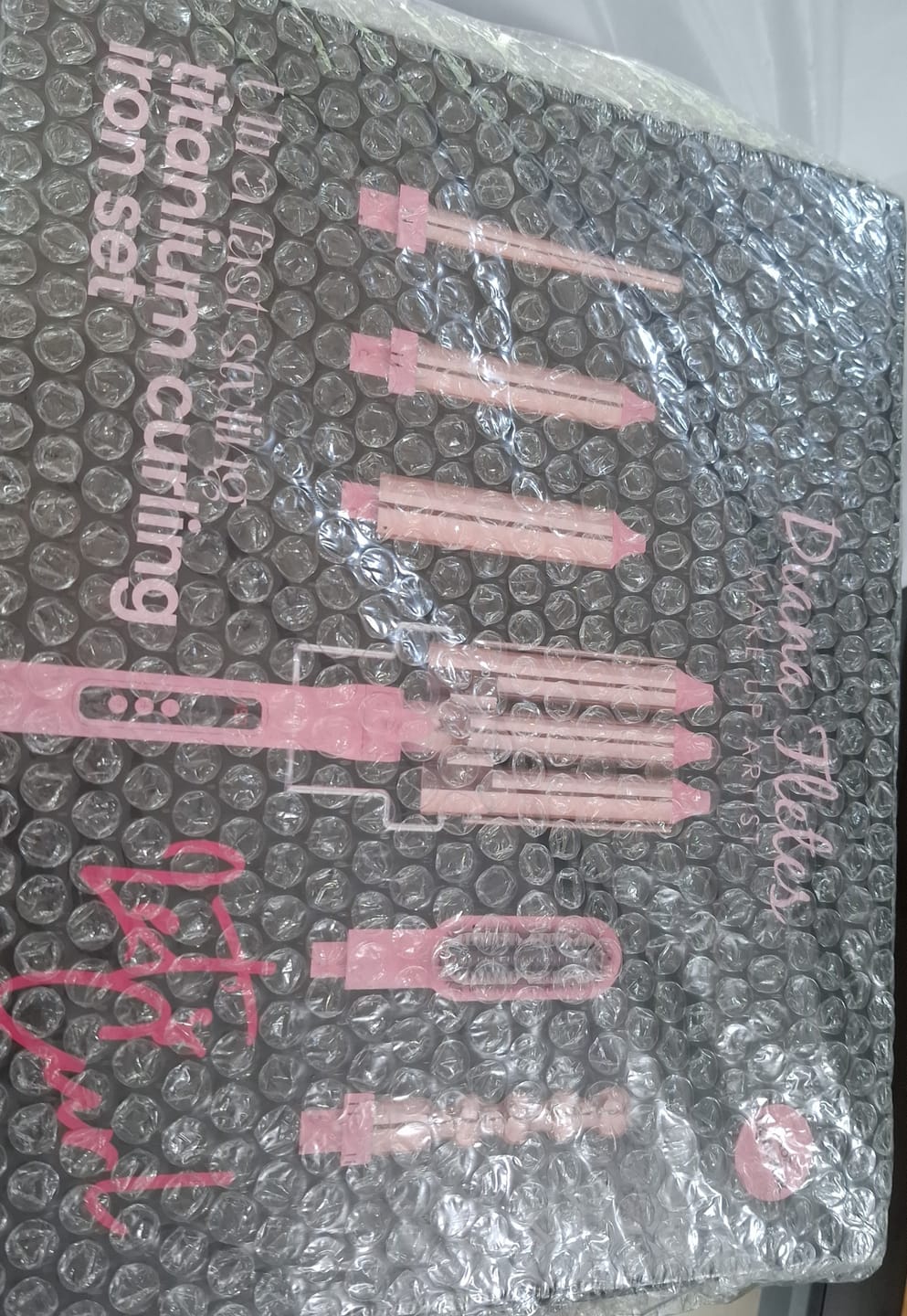 Customer photo review of Ferro 6 en 1 Diana Fletes light pink Titanium Galvanizado