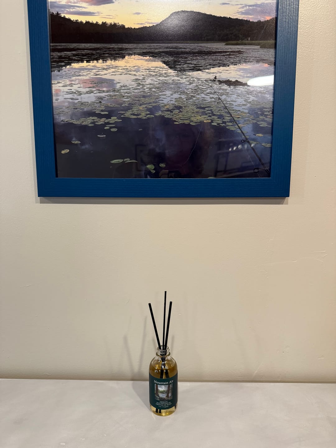 Customer photo review of Mountain Air Reed Diffuser 4 oz