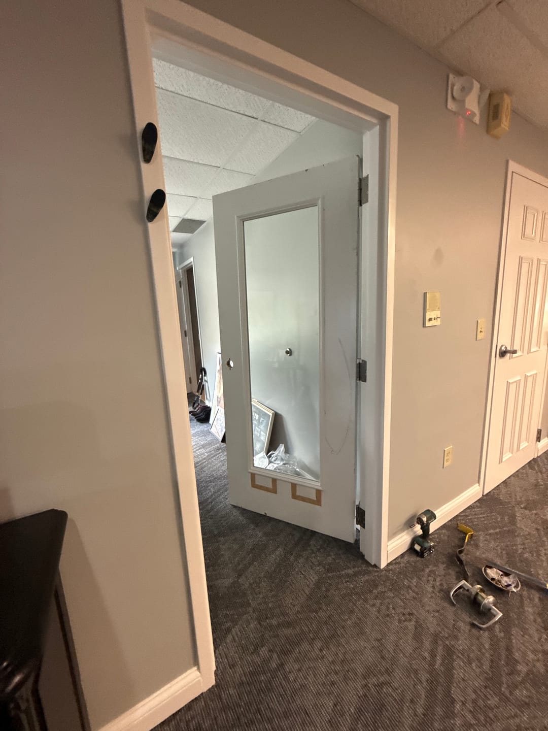 Customer photo review of Clear 1 Lite Glass and Frame Kit (Full Lite)