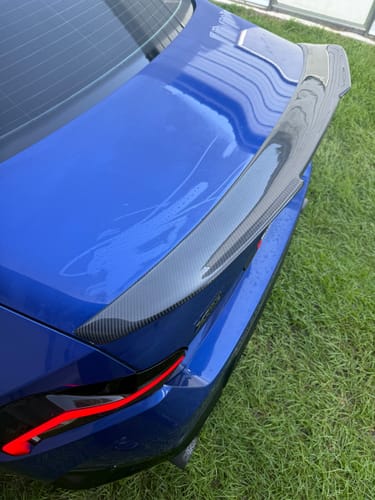 Customer photo review of G42/G87 PSM High Kick Carbon Fiber Spoiler - 2 Series/M2