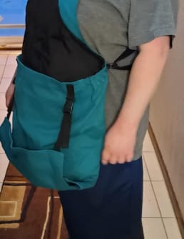 Customer photo review of GardenMate™ - Cross Back Gardening Apron