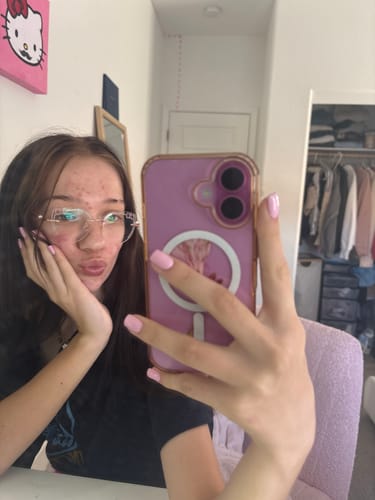 Customer photo review of Kitty Eyeglasses