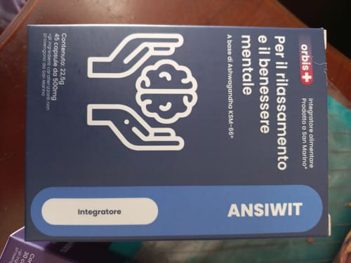 Customer photo review of ANSIWIT – Ashwagandha KSM66®, Magnolia, Giuggiolo (45 Capsule)