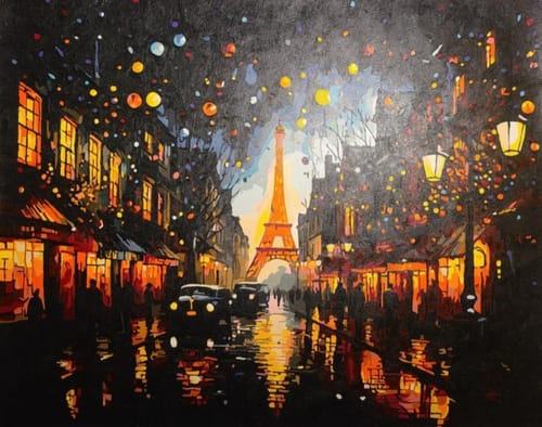 Customer photo review of Parisian Rain