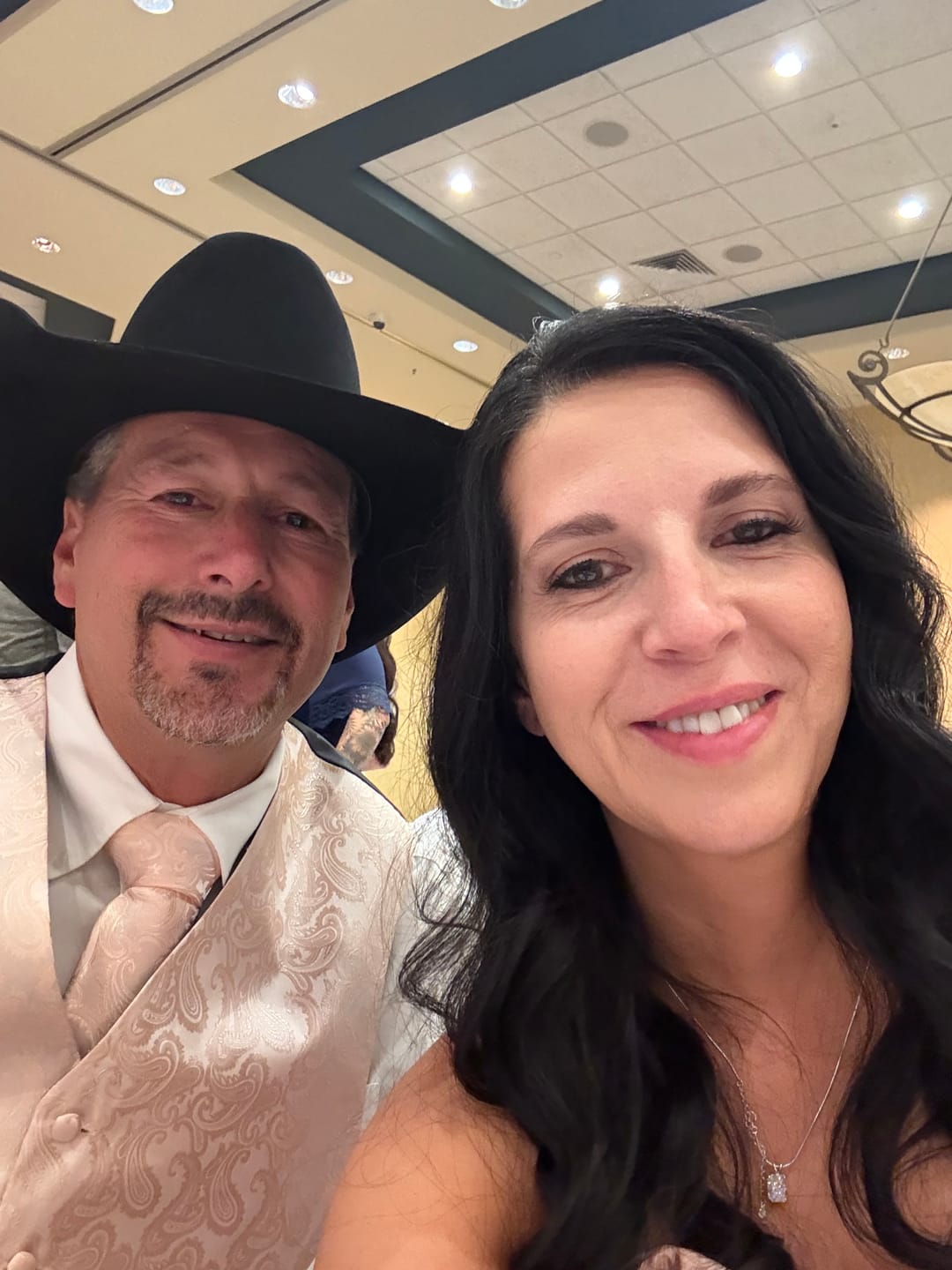 Customer photo review of Louily Timeless Crushed Ice Radiant Cut Pendant Necklace In Sterling Silver