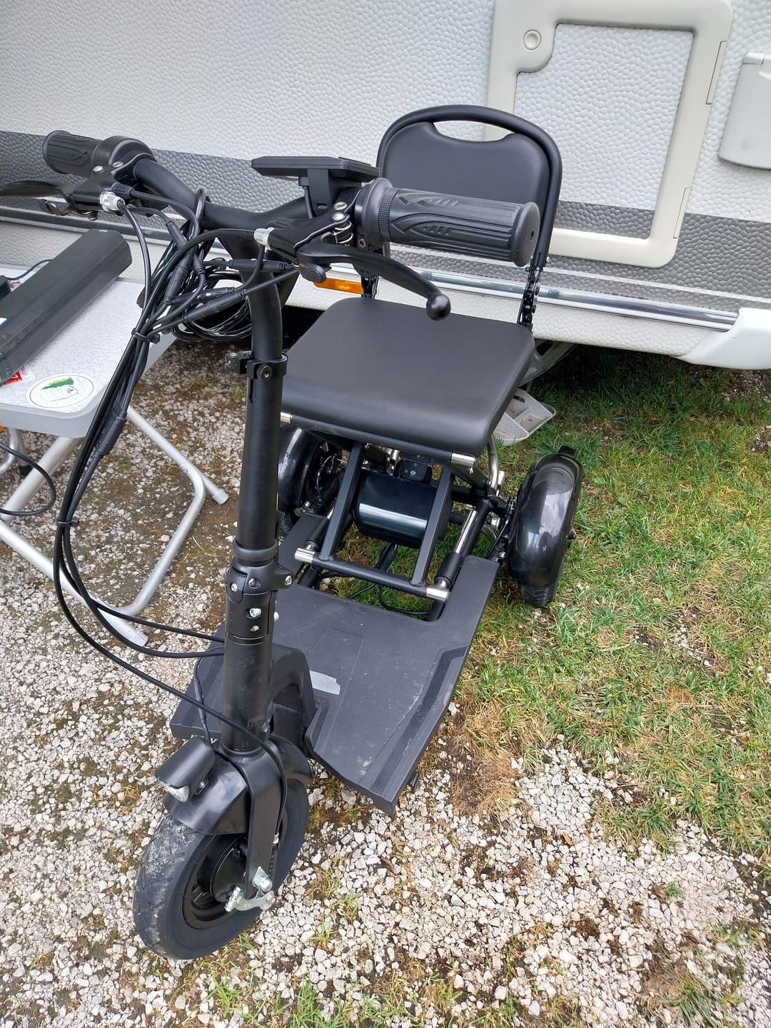 Customer photo review of Tricycle électrique S2 pliable – 3 roues 300W/600W, mobilité pratique pour seniors et PMR