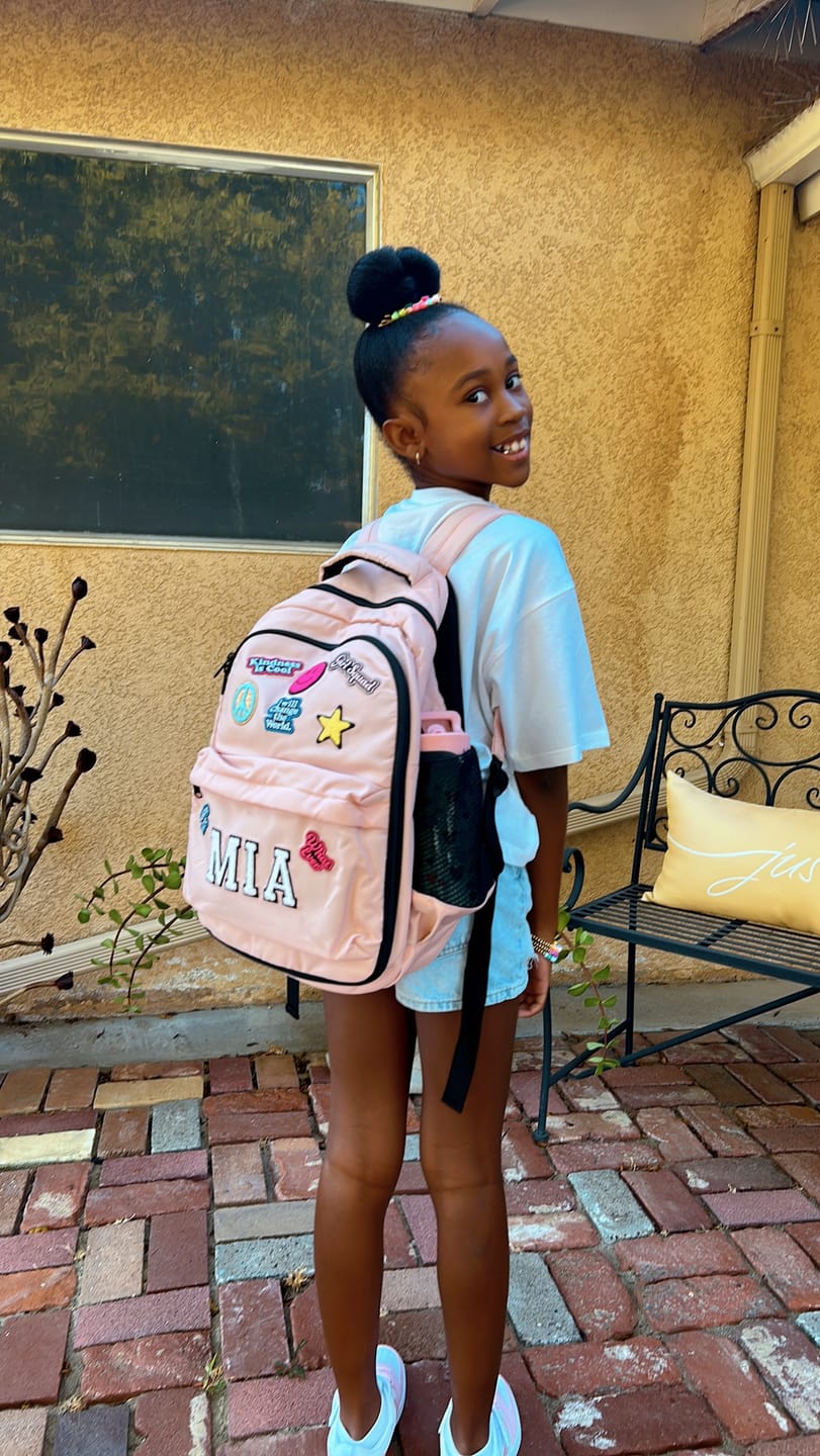 Customer photo review of Recycled Backpack