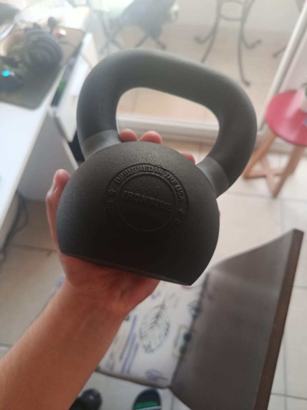 Customer photo review of Kettlebell Premium 4 a 36 kg IRONSIDE