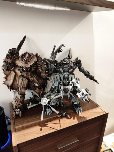 Customer photo review of NA NewAge XM2 XM02 Duel (Bayverse DOTM Dark of the Moon Megatron) New Age 34cm / 13.5"