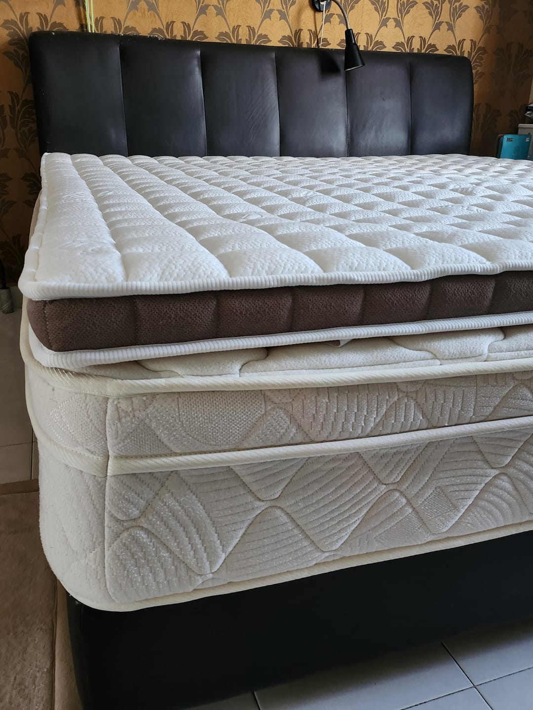 Customer photo review of Getha Tofu Latex Topper - Premium