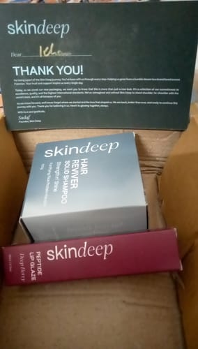 Customer photo review of HAIR REVIVER - Rice Protein Solid Shampoo