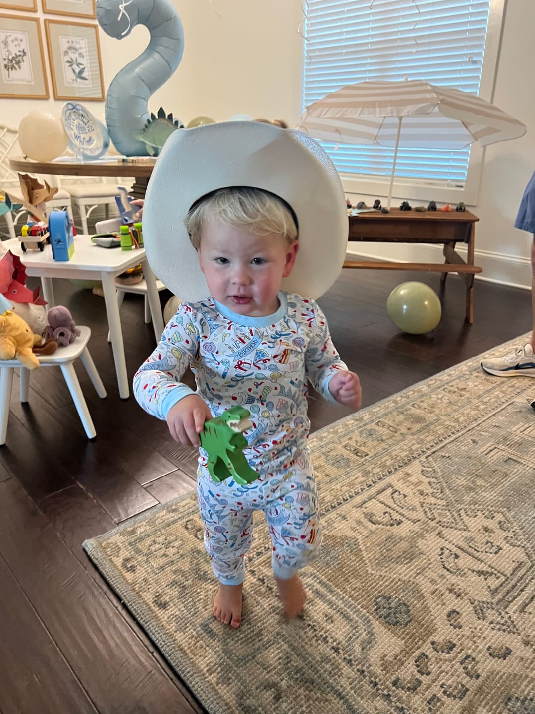 Customer photo review of Birthday Boy Pajamas