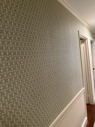 Customer photo review of Thibaut T10908 ZION Green