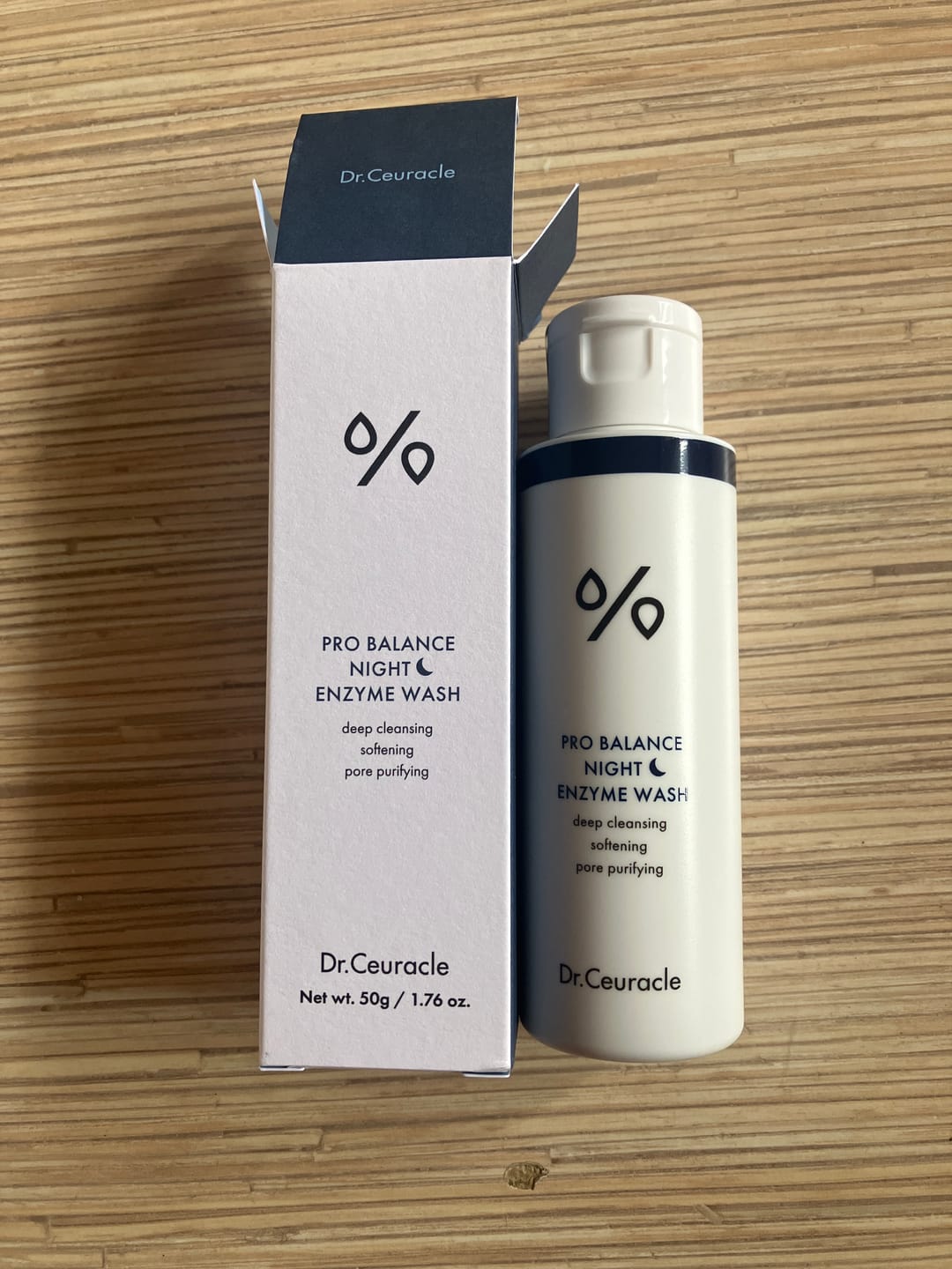 Customer photo review of Enzīmu pūderis ar kokogli Dr.Ceuracle Pro Balance Night Enzyme Wash
