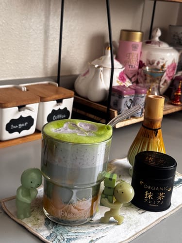Customer photo review of Premium Matcha Chiran Green Tea