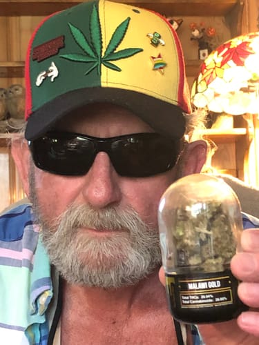 Customer photo review of Gold Spectrum THCA Flower - Exotic Quality Strain of the Month