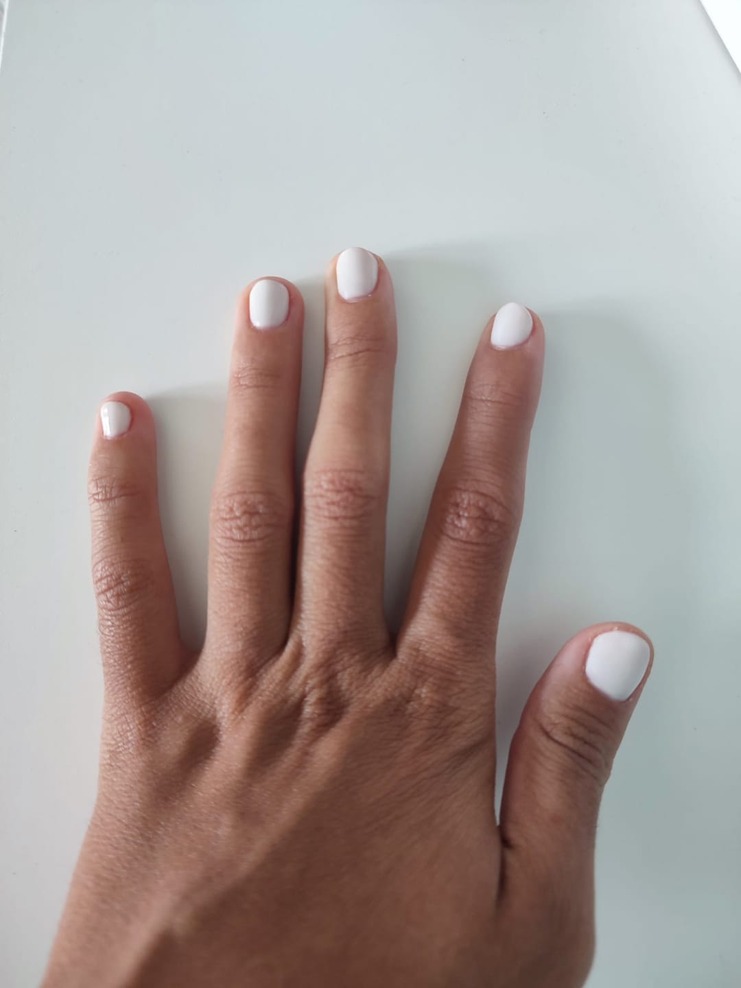 Customer photo review of Smalto Semipermanente LCI -  BURRO - Bianco