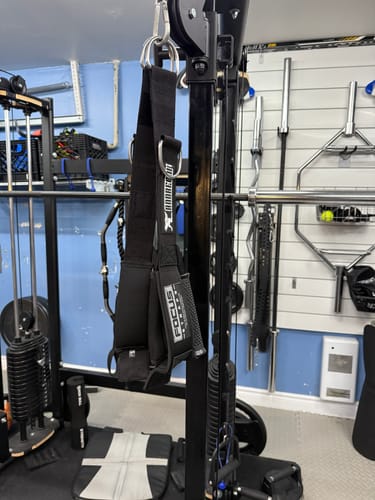 Customer photo review of ANDREONI FOCUS STRAPS (TM)  - The cable attachment that won't crush your finger bones.