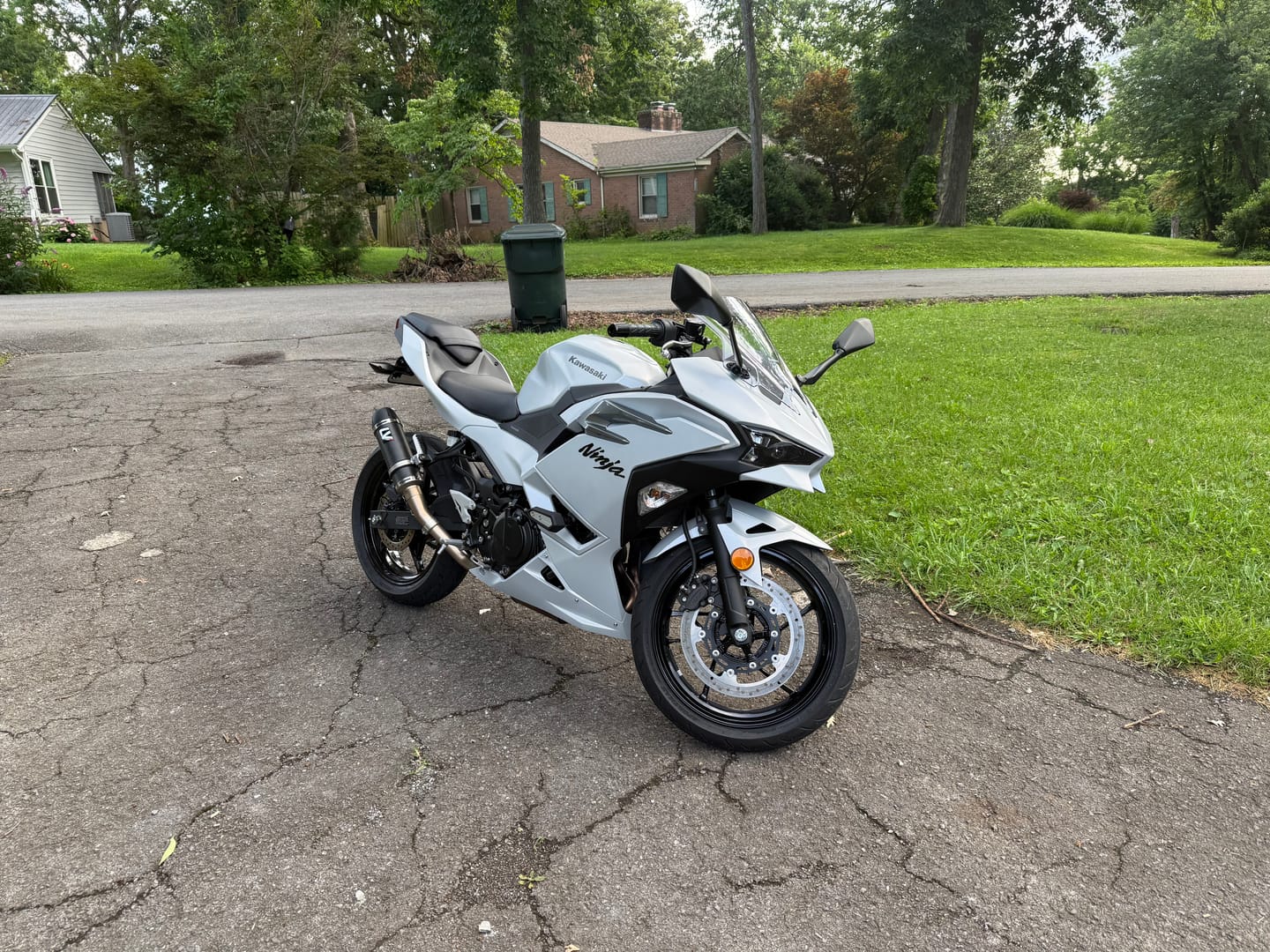 Customer photo review of Kawasaki Ninja 400, Ninja 500, Z400, Z500 & Eliminator Full Synthetic Oil Change Kit bundle