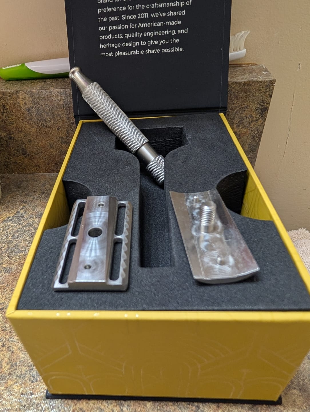 Customer photo review of S1 Slant Razor - Factory Seconds
