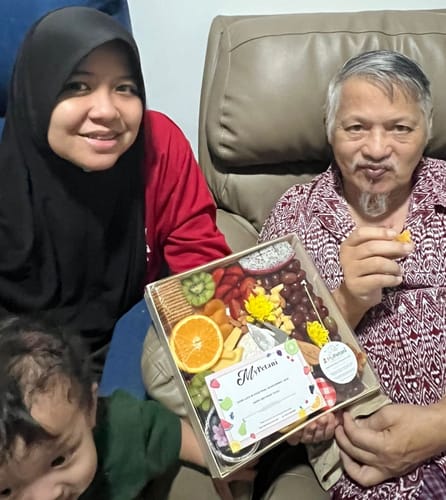 Customer photo review of Tioman Super Cheese Fruit Grazing Platter (Available in S, M & L size) (Malaysia)