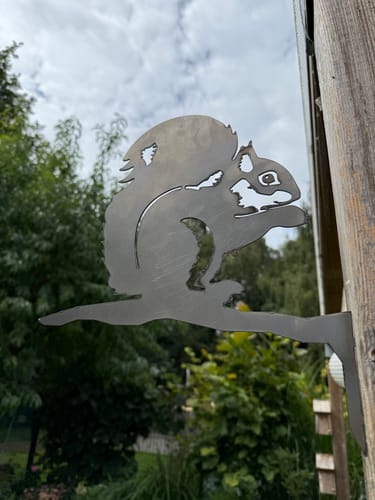 Customer photo review of Baumstecker Eichhörnchen