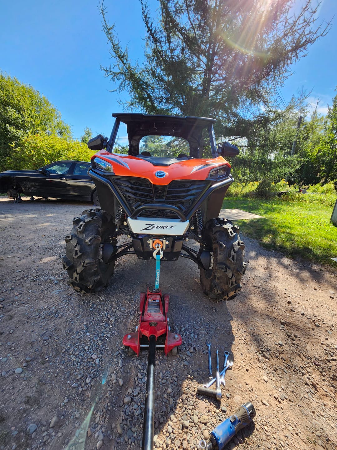 Customer photo review of 2023 to 2025 CFMoto ZForce 800/950 Trail — 1.5in Lift Kit