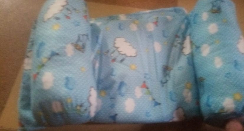 Customer photo review of Baby Shaping Head Support Pillow - (IMPORTED)