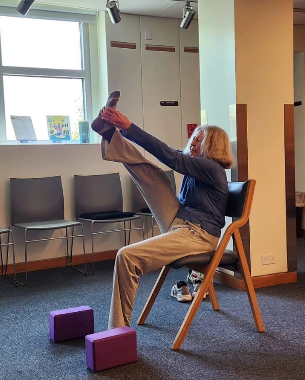 Customer photo review of Le Yoga sur Chaise pour Seniors (E-Book)