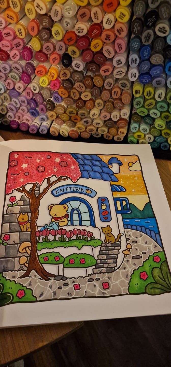 Customer photo review of Ohuhu Honolulu Colorless Blender Marker - Pack of 6