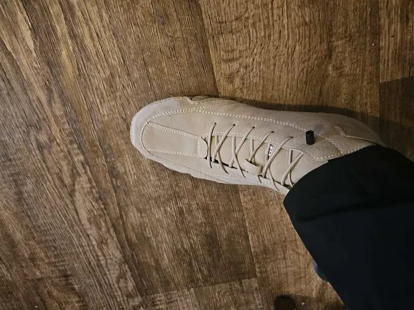Customer photo review of Men Women Velcro Suede High Boots Beck Shoes (Unisex)
