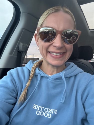 Customer photo review of Summer Core Find The Good Hoodie