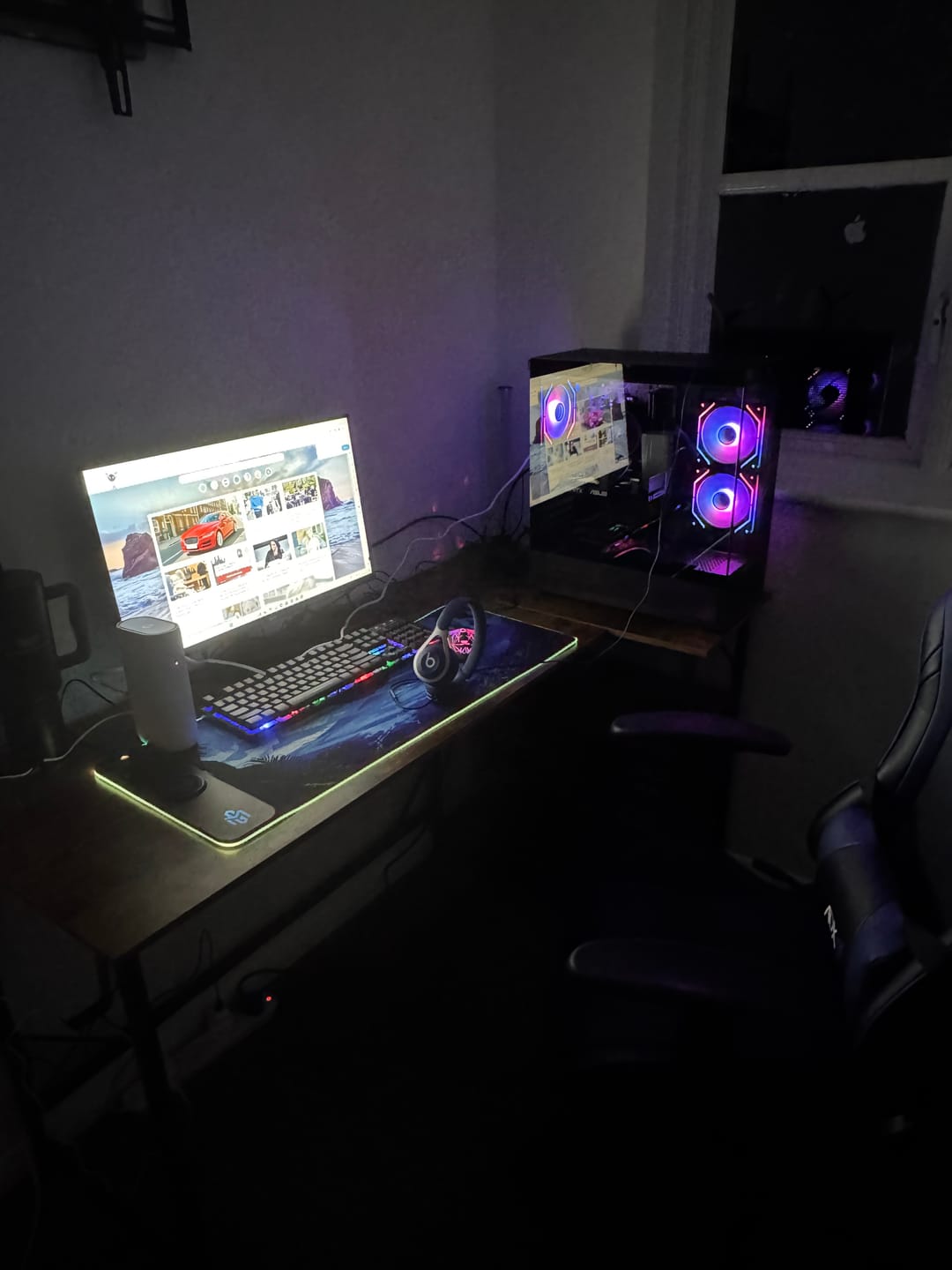 Customer photo review of Spectra Gaming PC Bundle - AMD Ryzen 5 5500 16GB NVIDIA GEFORCE RTX 5060 8GB T6-MS308