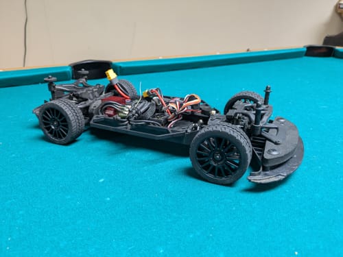 Customer photo review of Assembled Wheel Set For XTS-P12 RC Rally Car