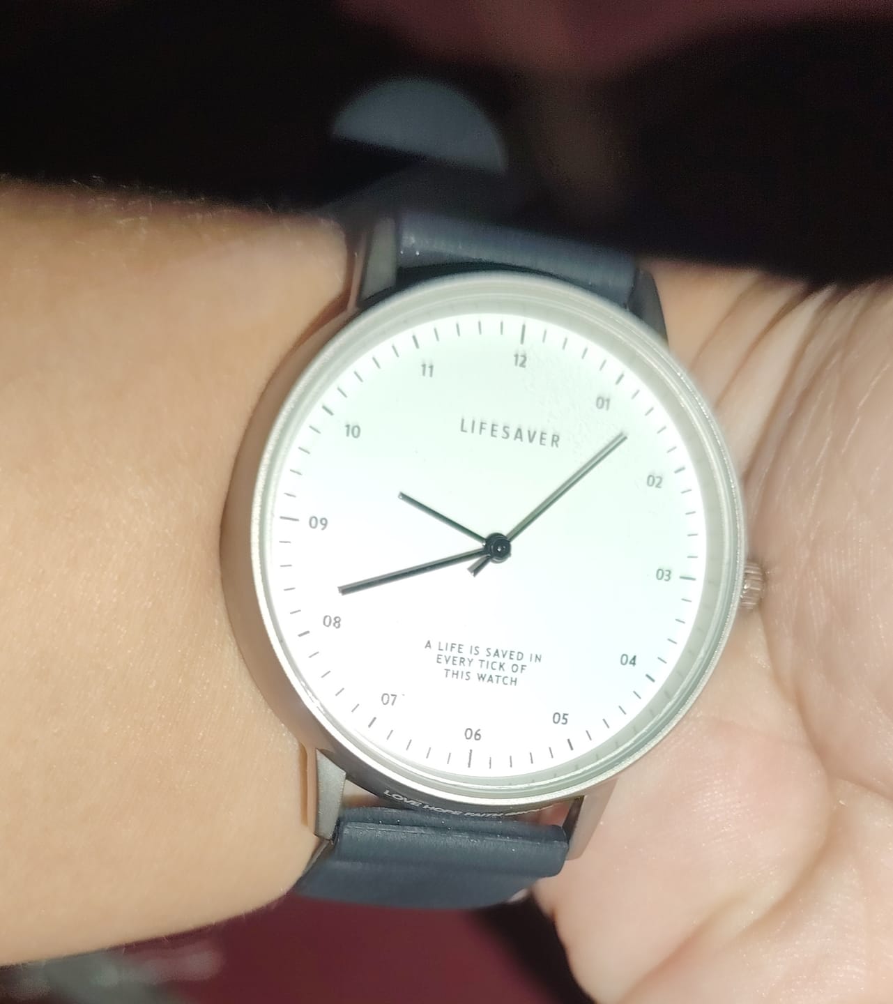 Customer photo review of Life Saver Watch 4.0 – Black