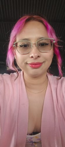 Customer photo review of Mask Fit Aura Cushion