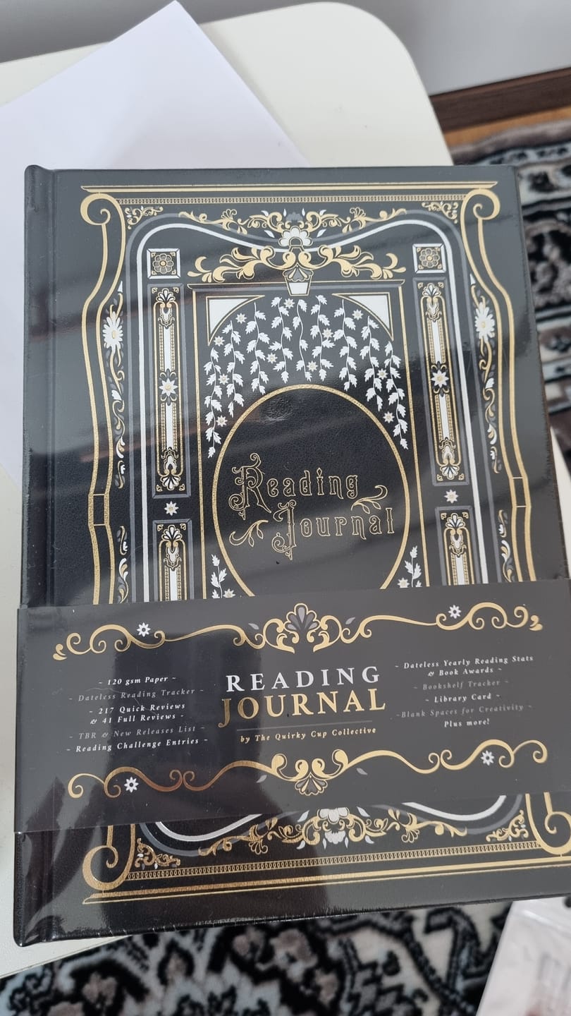 Customer photo review of Reading Journal - Black