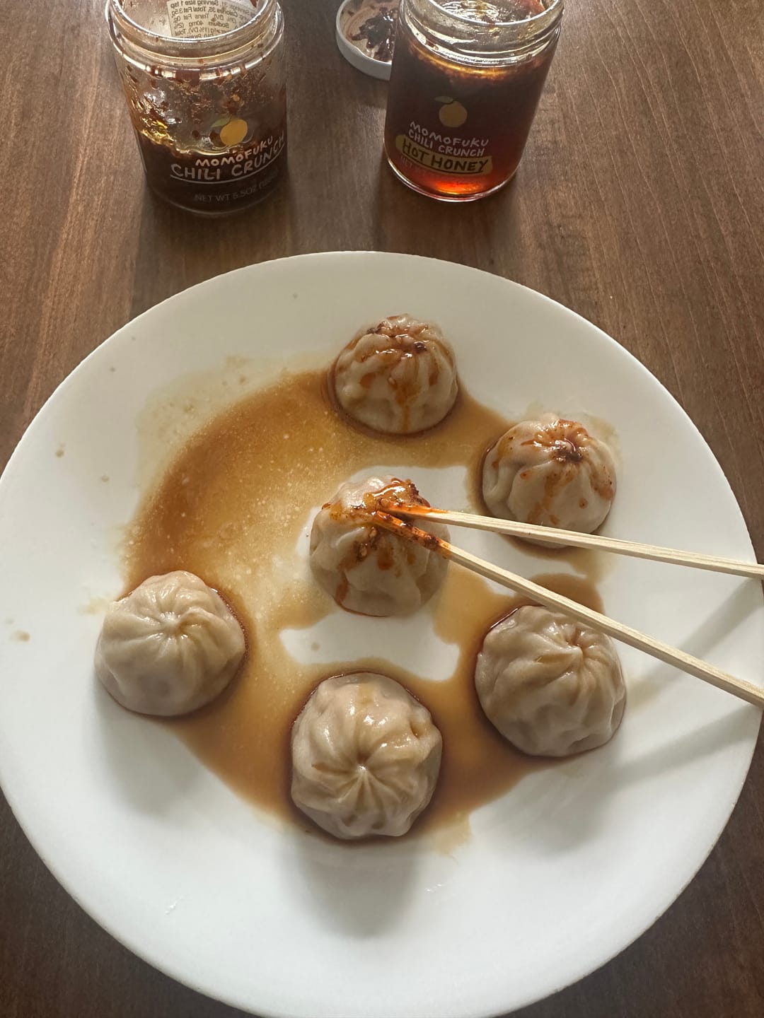 Customer photo review of Pork soup dumplings (aka "xiao long bao") - 24 PC