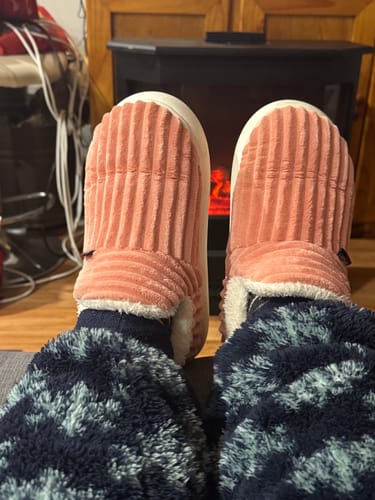 Customer photo review of Cozie Co Slippers