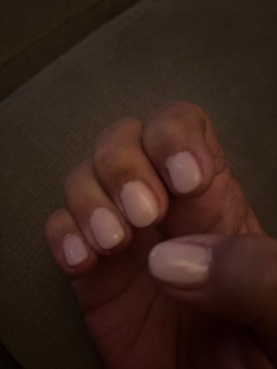 Customer photo review of Latte Dipping Powder