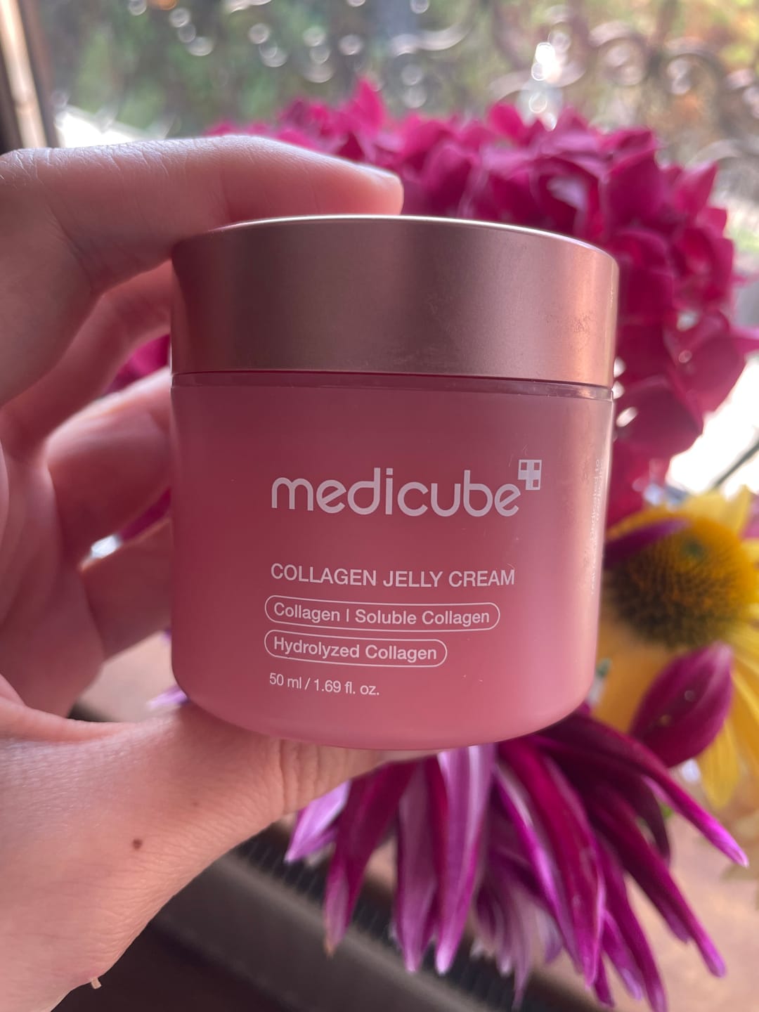 Customer photo review of Nostiprinošs krēms-gels sejai Medicube Collagen Jelly Cream