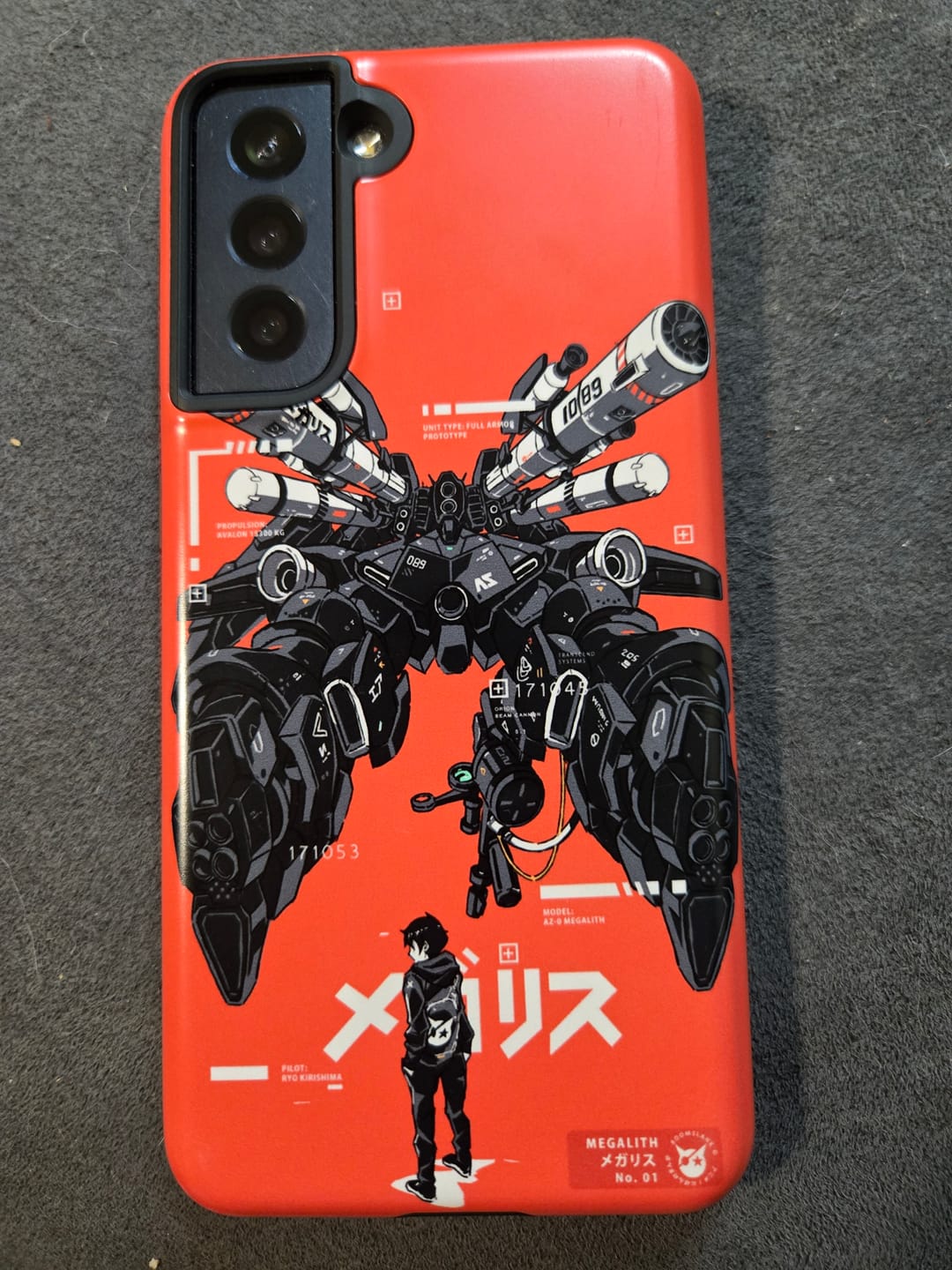 Customer photo review of Megalith Samsung Case