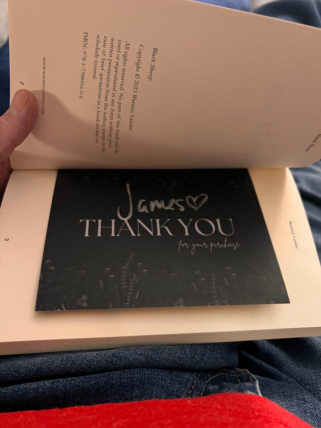 Customer photo review of Story Bookmark
